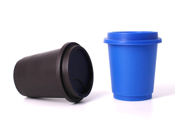 Niebieska kawa rozpuszczalna w plastikowym pudełku Druk offsetowy Logo prasy dla mieszanki Decafe Mix Espresso